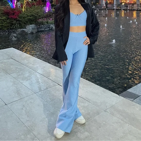 Blue Two Piece Set - Picture 2 of 13